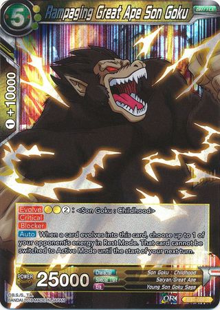 Rampaging Great Ape Son Goku [BT3-089]