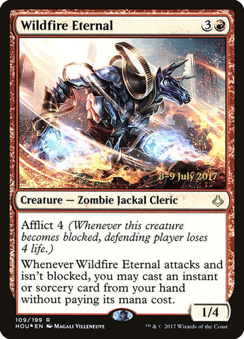 Wildfire Eternal  (Prerelease) [Hour of Devastation Prerelease Promos]