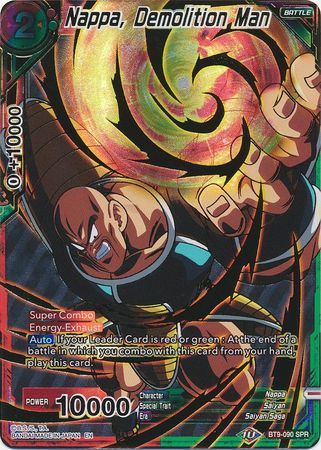 Nappa, Demolition Man (SPR) [BT9-090]