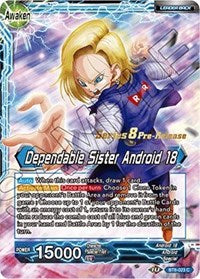 Android 18 // Soeur fiable Android 18 (Malicious Machinations) [BT8-023_PR] 