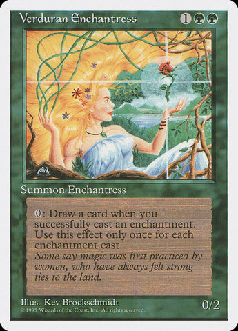 Verduran Enchantress [Quatrième édition] 