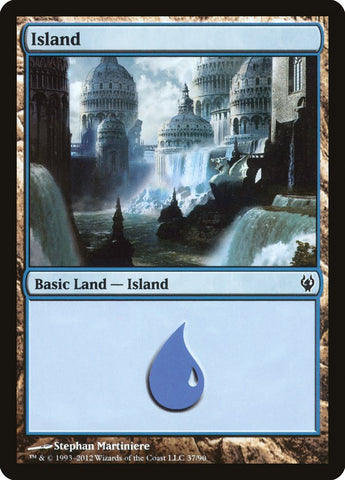 Island (#37) [Duel Decks: Izzet vs. Golgari]