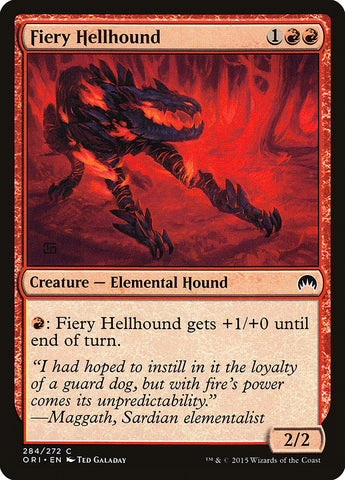 Fiery Hellhound [Origines magiques]