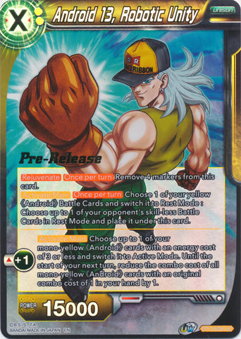 Android 13, Robotic Unity (BT13-094) [Promociones preliminares de Supreme Rivalry] 