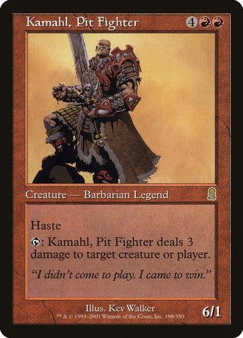 Kamahl, Pit Fighter [Odyssée] 