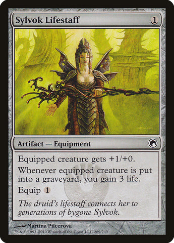 Sylvok Lifestaff [Cicatrices de Mirrodin] 