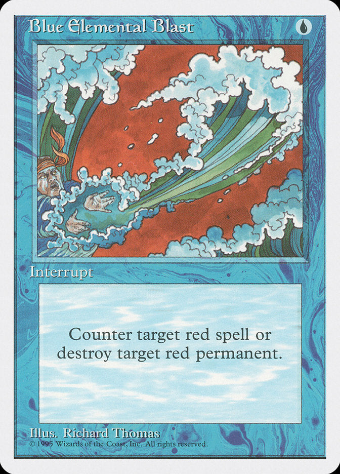 Blue Elemental Blast [Cuarta edición] 