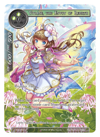 Viviane, the Envoy of Rebirth (Full Art) (WOM-082) [Winds of the Ominous Moon]