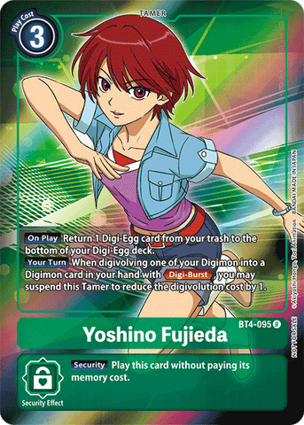 Yoshino Fujieda [BT4-095] (Buy-A-Box Promo) [Great Legend Promos]