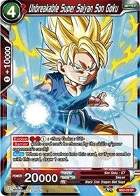 Son Goku Super Saiyan incassable [SD2-03] 