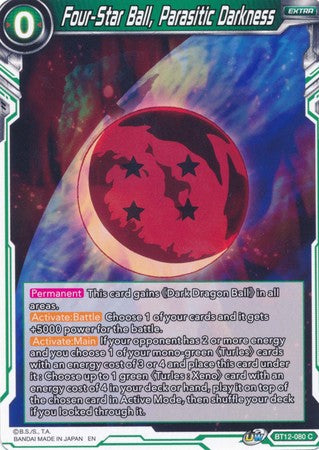 Four-Star Ball, Parasitic Darkness [BT12-080]