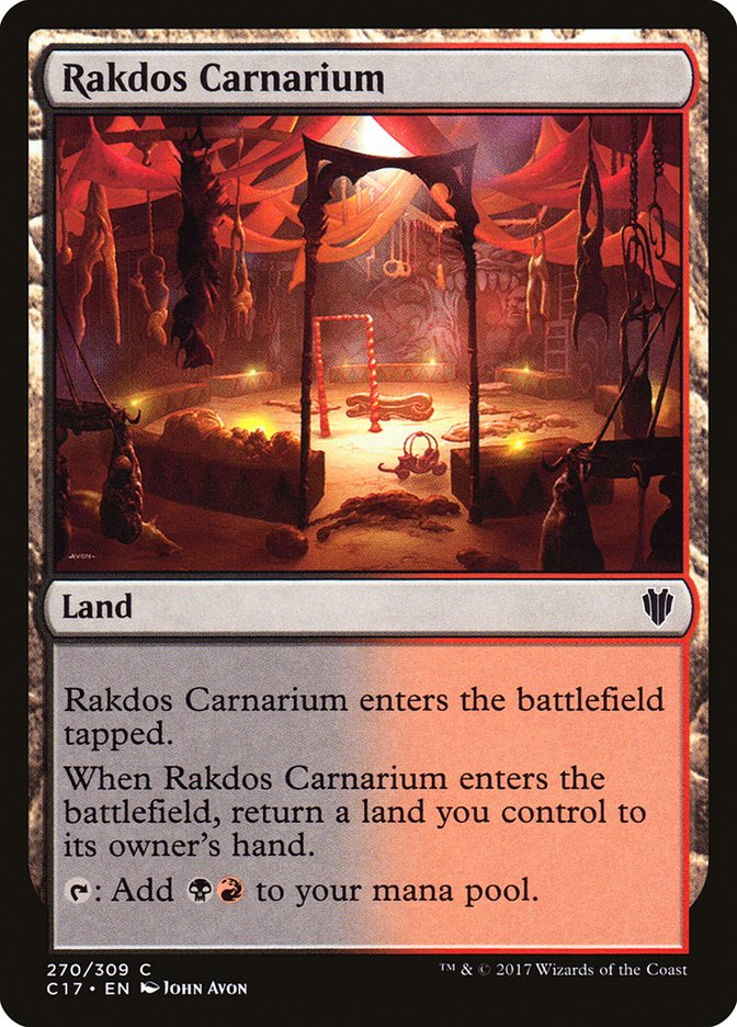 Rakdos Carnarium [Comandante 2017] 