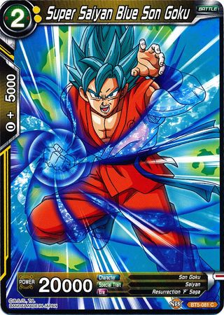 Super Saiyajin Azul Son Goku [BT5-081] 