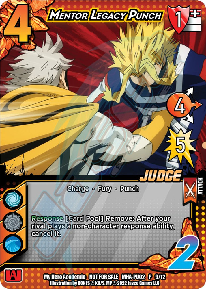 Mentor Legacy Punch (Judge) [Crimson Rampage Promos]