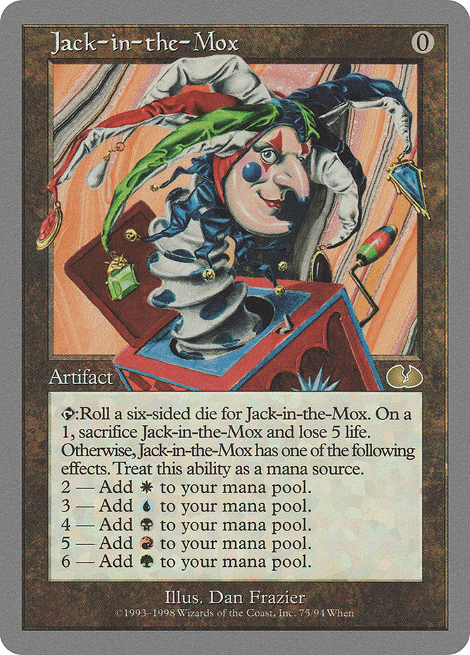 Jack-in-the-Mox [Non collé] 