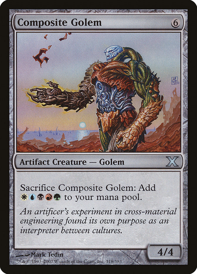 Golem composite [dixième édition] 