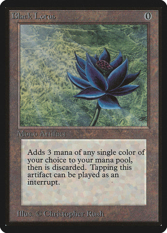 Lotus noir [bêta en édition limitée] 