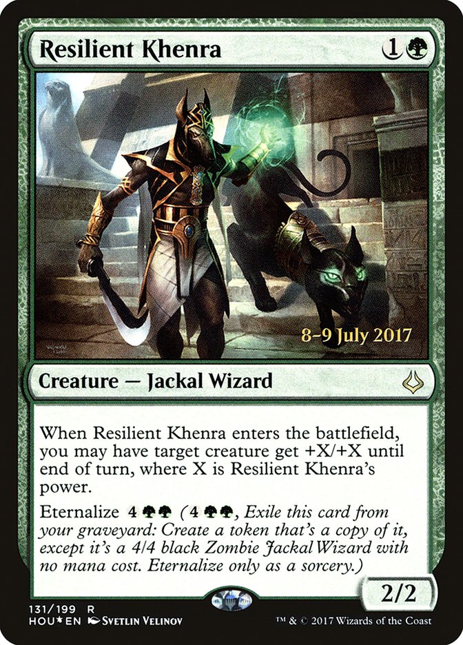 Resilient Khenra  (Prerelease) [Hour of Devastation Prerelease Promos]