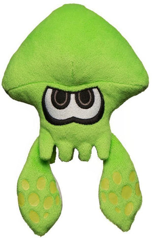 World of Nintendo Splatoon Green Squid Plush