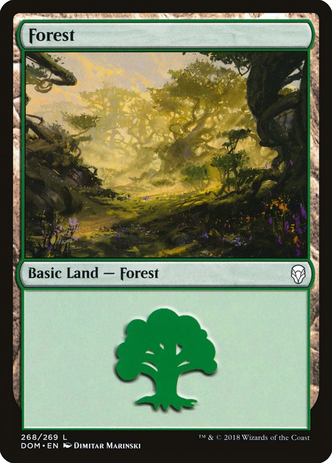 Forêt (#268) [Dominaria] 