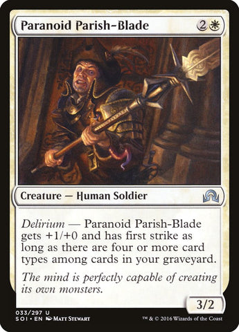 Paranoid Parish-Blade [Sombras sobre Innistrad] 