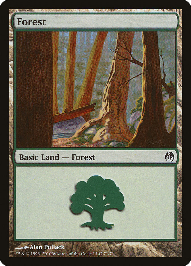 Forêt (#71) [Duel Decks : Phyrexia contre la Coalition] 