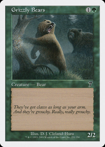 Grizzly Bears [Septième édition] 