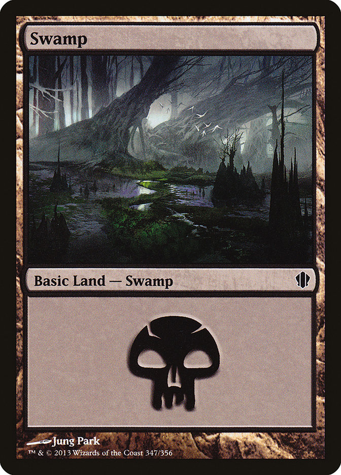 Swamp (#347) [Commander 2013]