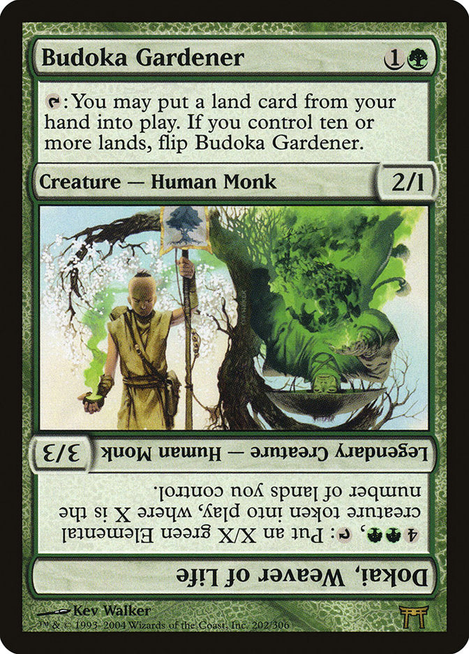 Budoka Gardener // Dokai, Weaver of Life [Champions de Kamigawa] 