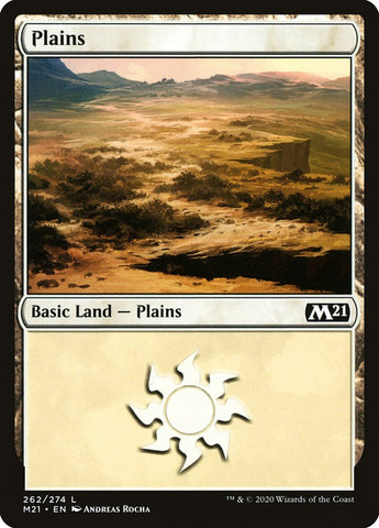 Plains (#262) [Core Set 2021]