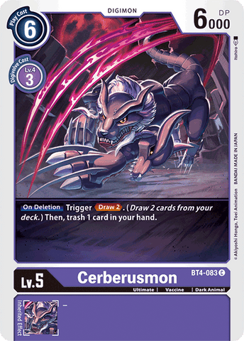 Cerberusmon [BT4-083] [Great Legend]