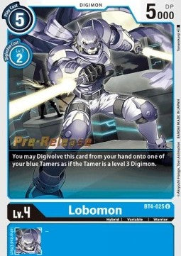 Lobomon [BT4-025] [Promotions de pré-sortie Great Legend] 