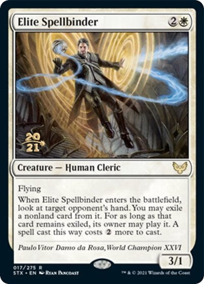 Elite Spellbinder [Promociones preliminares de Strixhaven: School of Mages] 