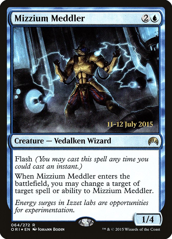 Mizzium Meddler [Promos d'Avant-première Magic Origines] 