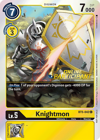 Knightmon [BT5-042] (Online Participant) [Battle of Omni Promos]