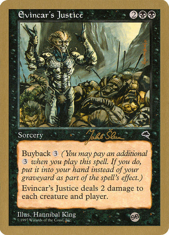 La justicia de Evincar (Jakub Slemr) (SB) [World Championship Decks 1999] 