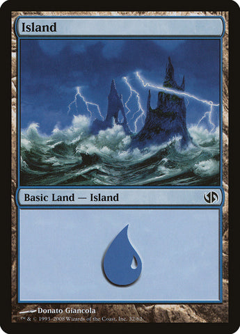 Island (#32) [Duel Decks: Jace vs. Chandra]