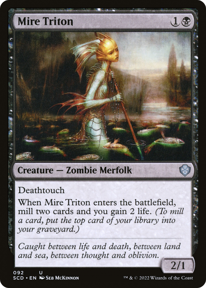 Mire Triton [Starter Commander Decks]