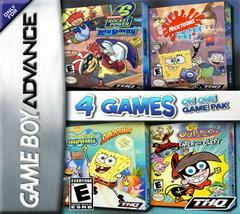 Nickelodeon 4 Games on One Game Pack [USA-1] - GameBoy Advance