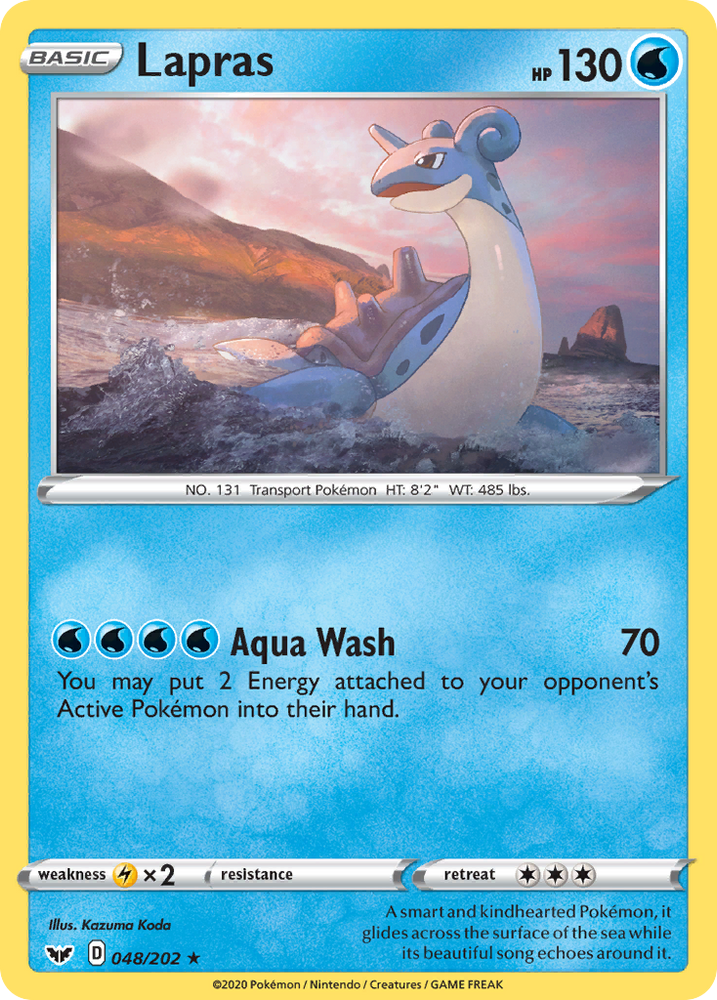 Lapras (48/202) [Espada y escudo: conjunto básico] 