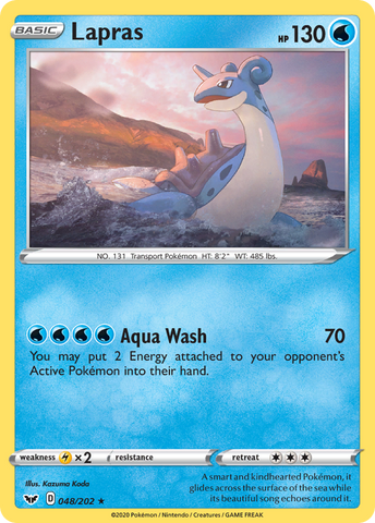 Lapras (48/202) [Espada y escudo: conjunto básico] 