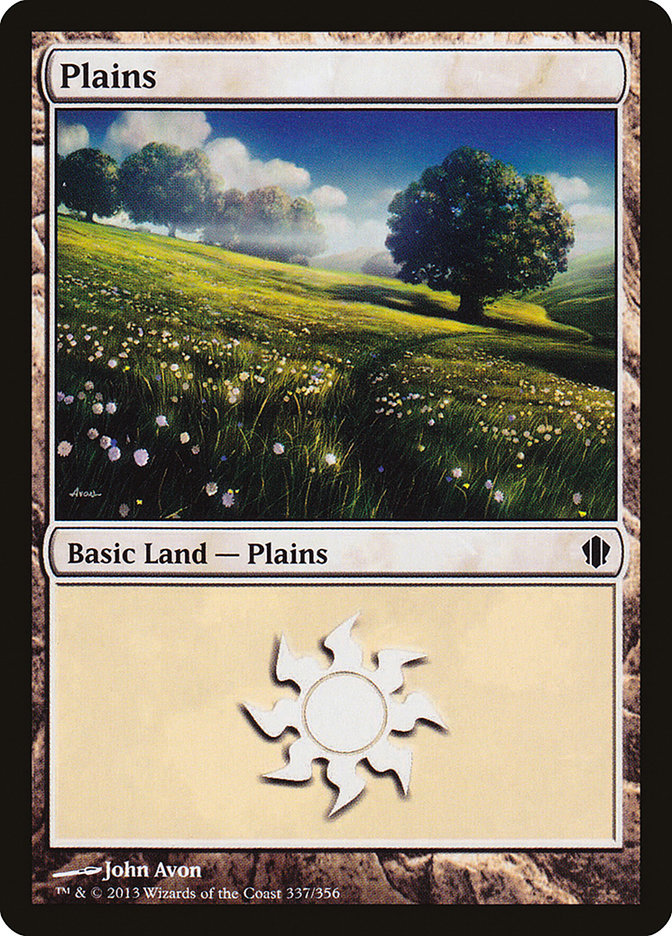 Plains (#337) [Commander 2013]