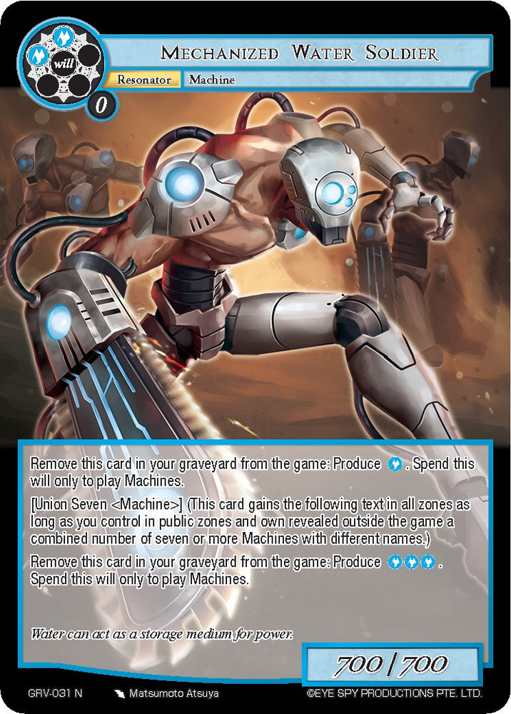 Mechanized Water Soldier (GRV-031) [Game of Gods: Revolution]