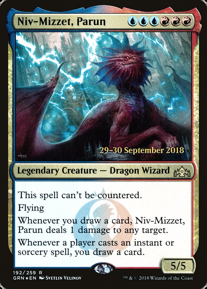 Niv-Mizzet, Parun  [Guilds of Ravnica Prerelease Promos]