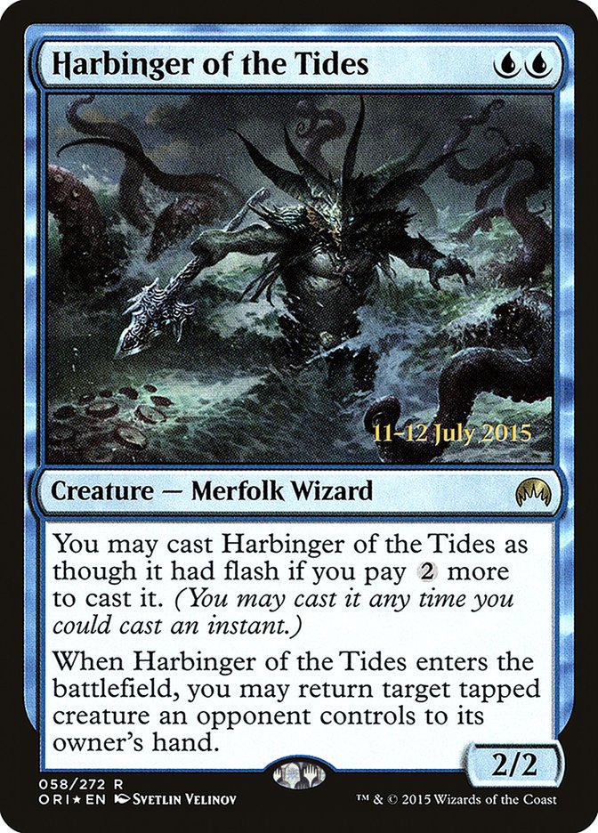 Harbinger of the Tides [Promociones de presentación de Magic Origins] 