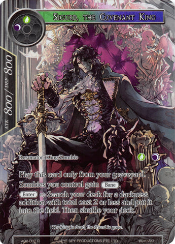 Sigurd, the Covenant King (Full Art) (AO3-082) [Alice Origin III]