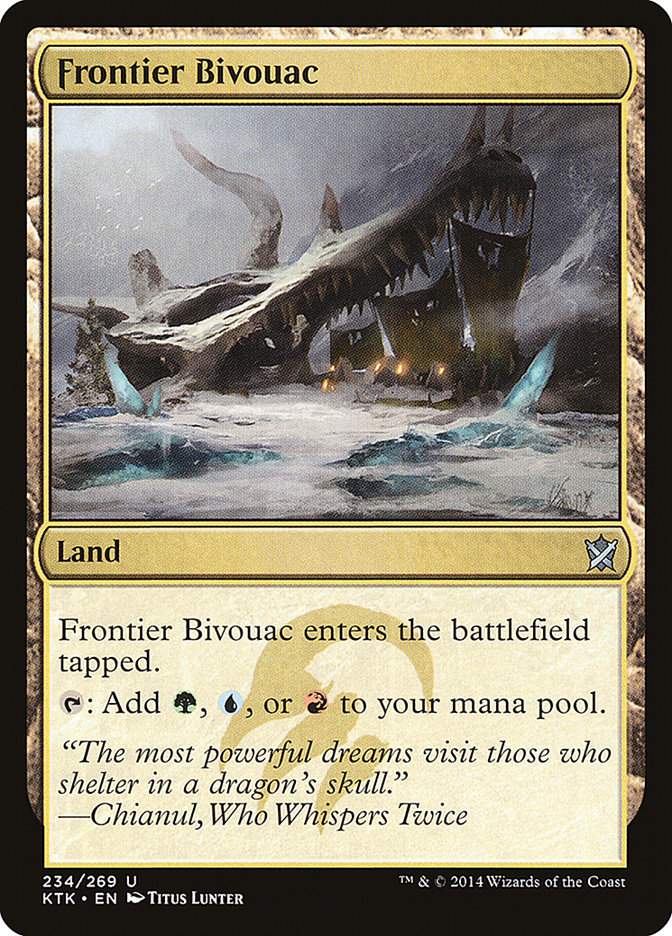 Bivouac frontalier [Khans de Tarkir] 