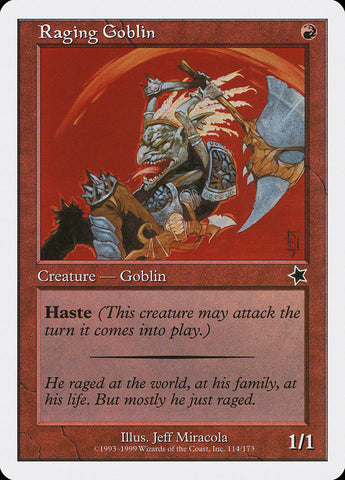 Raging Goblin [Début 1999] 