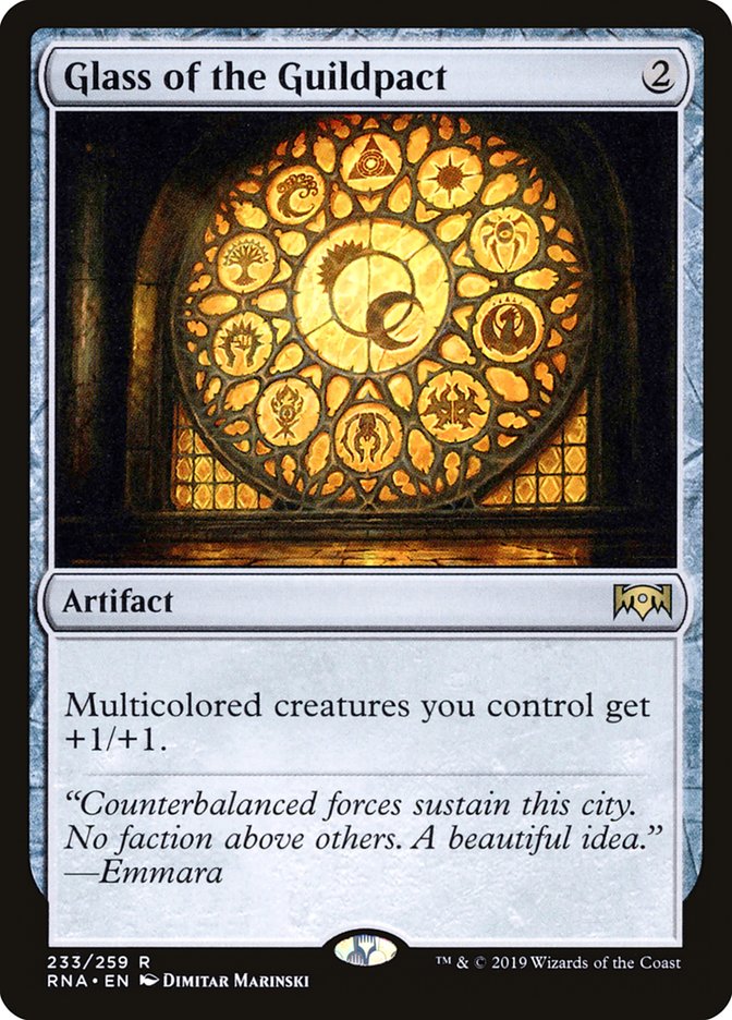 Verre du Pacte des Guildes [Allégeance de Ravnica] 