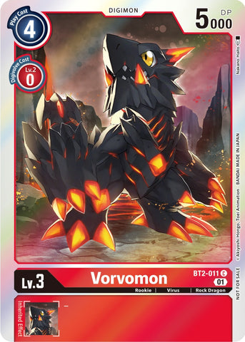 Vorvomon [BT2-011] (ST-11 Special Entry Pack) [Release Special Booster Promos]